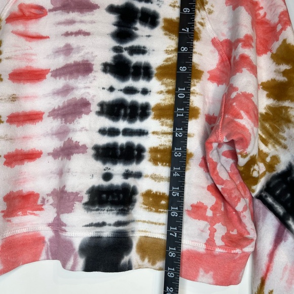 ✨SOLD✨ Electric & Rose Tie-Dye Cropped Sweatshirt - Size XS - Picture 2 of 6